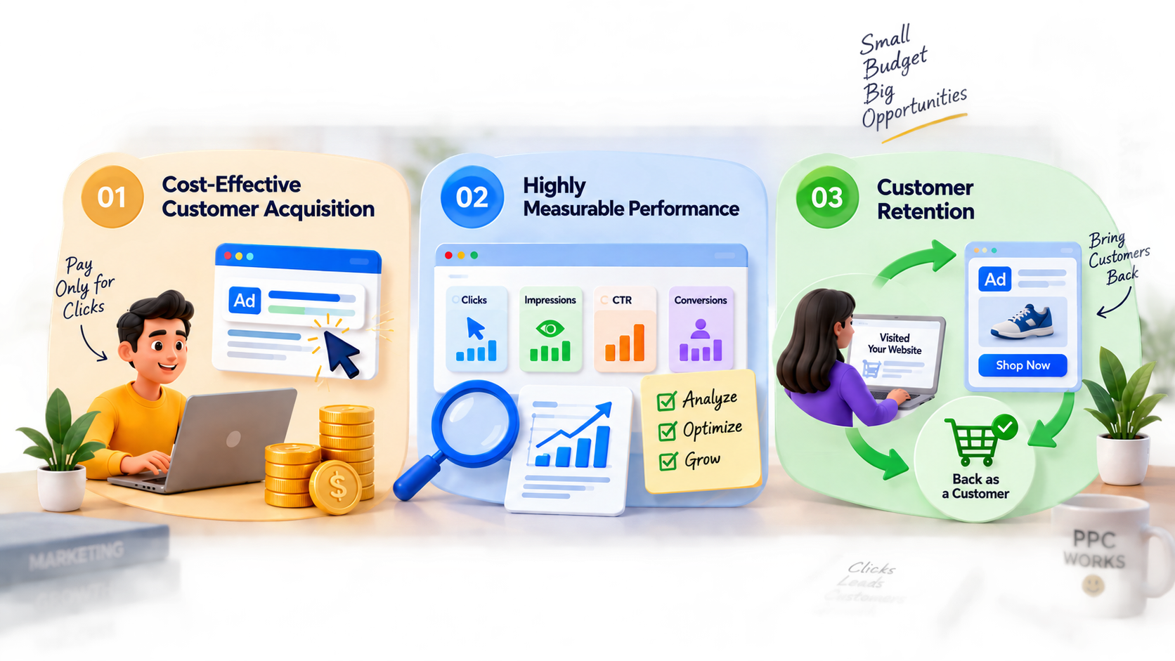 What are Key Benefits of PPC Advertising for Small Businesses