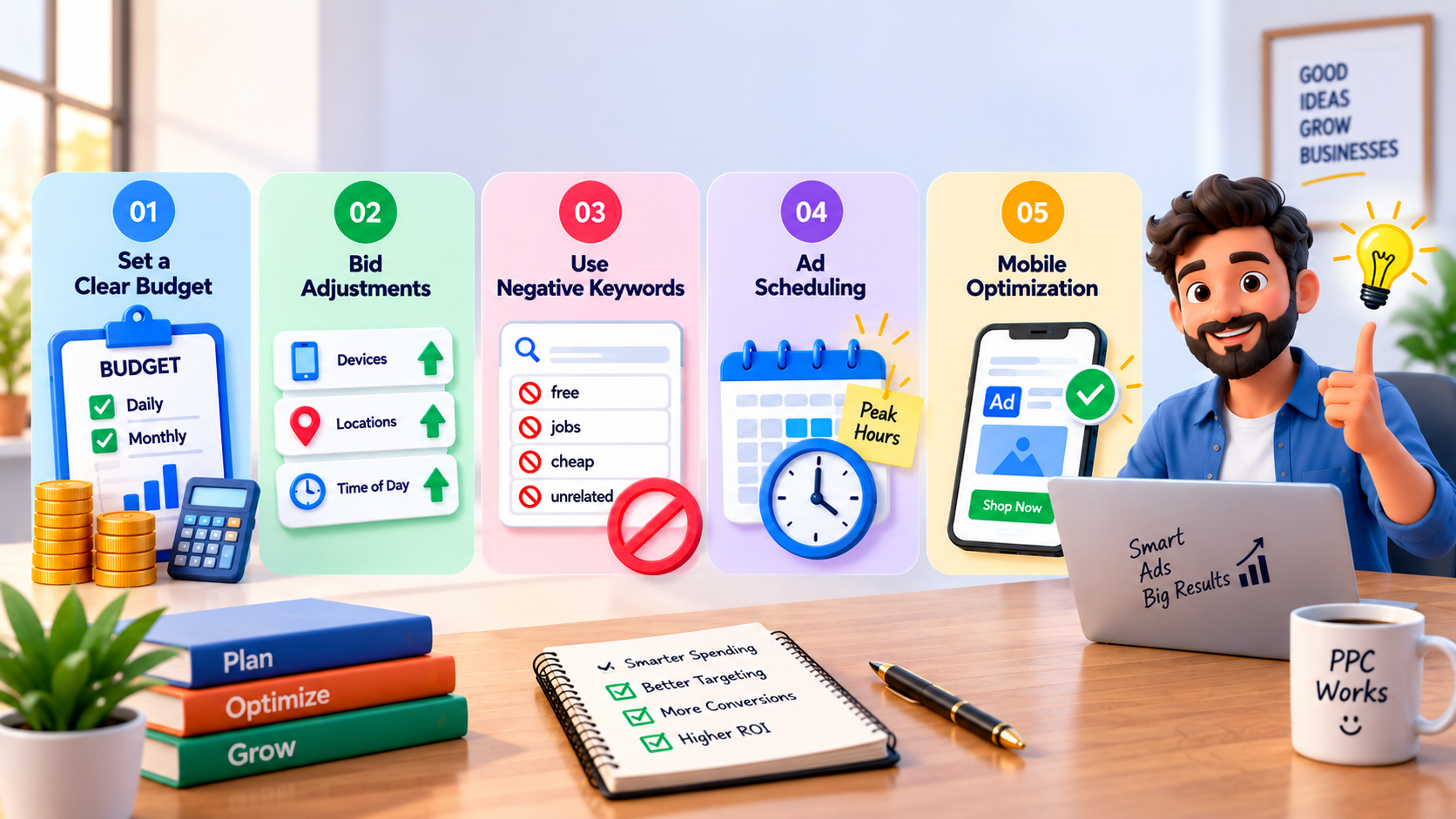 what are the best practices for running ads on a budget